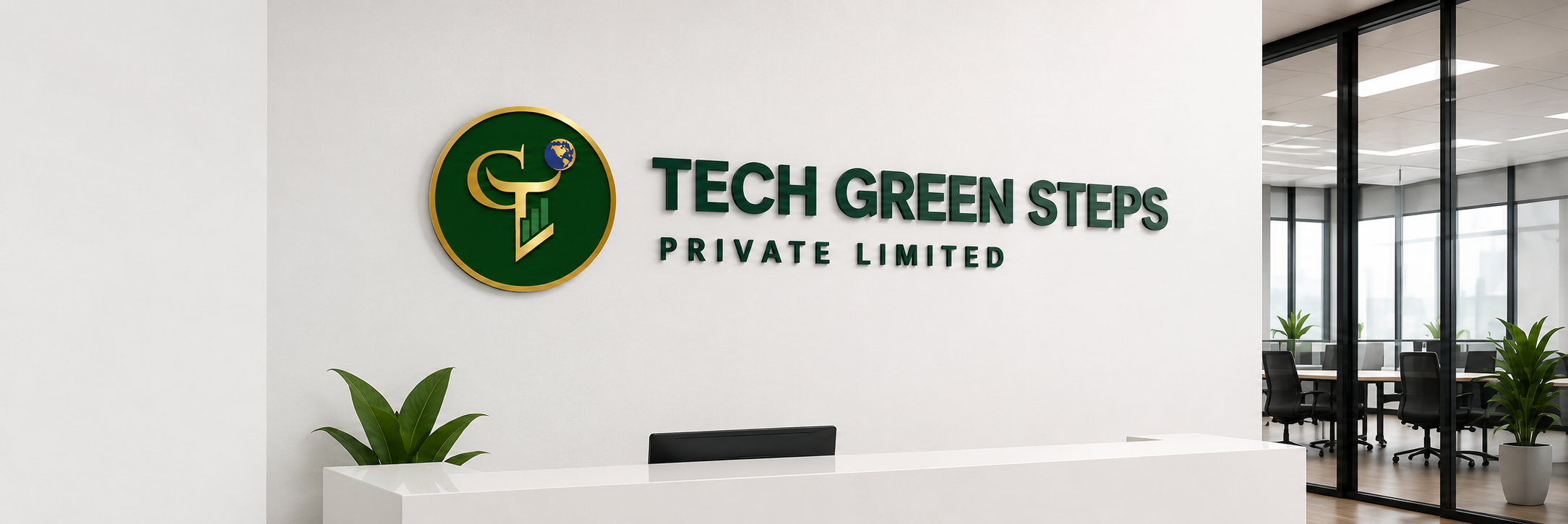 Tech Green Steps office reception